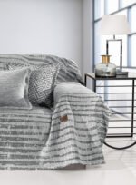 Ριχτάρι Τριθέσιου 180×300 Guy Laroche Sydney Silver - Image 2