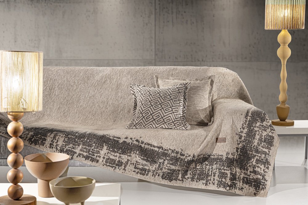 1133030224028 Ριχτάρι Πολυθρόνας 180×150 Guy Laroche Perth Natural - Image 1