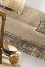 Ριχτάρι Πολυθρόνας 180×150 Guy Laroche Perth Golden - Image 3