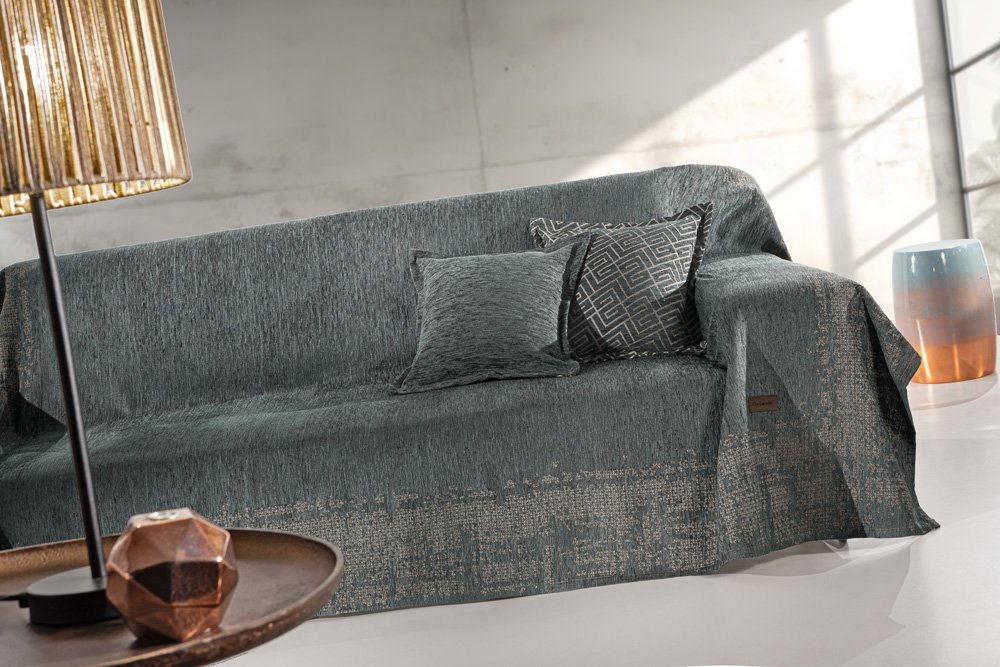 1133030224036 Ριχτάρι Πολυθρόνας 180×150 Guy Laroche Perth Petrol - Image 1