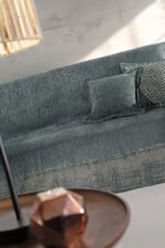 Ριχτάρι Πολυθρόνας 180×150 Guy Laroche Perth Petrol - Image 2