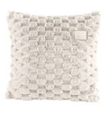 Σετ Ριχτάρι Γούνινο 120×160 & Μαξιλαροθήκη 42×42 Διακόσμησης Guy Laroche Elixir Ivory - Image 4