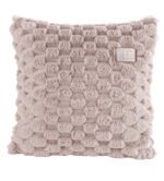 Σετ Ριχτάρι Γούνινο 120×160 & Μαξιλαροθήκη 42×42 Διακόσμησης Guy Laroche Elixir Old Pink - Image 5