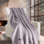 Σετ Ριχτάρι Καπιτονέ 130×170 & Μαξιλαροθήκη 40×40 Διακόσμησης Guy Laroche Bolzano Melanze