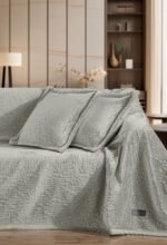 Σετ Ριχτάρι Καπιτονέ 130×170 & Μαξιλαροθήκη 40×40 Διακόσμησης Guy Laroche Bolzano Khaki