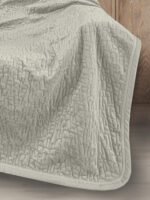 Σετ Ριχτάρι Καπιτονέ 130×170 & Μαξιλαροθήκη 40×40 Διακόσμησης Guy Laroche Bolzano Khaki - Image 2