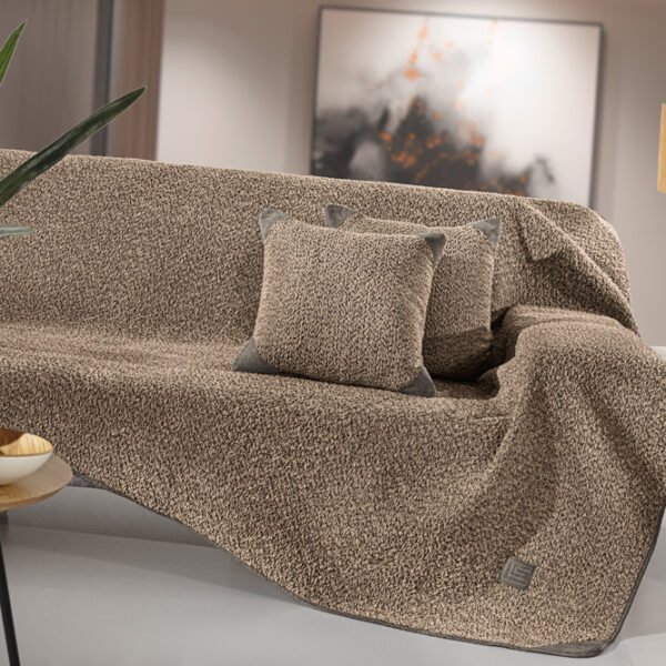 Ριχτάρι Πολυθρόνας 170×150 Guy Laroche Lama Taupe