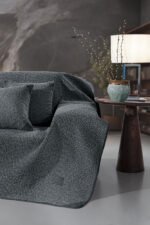 Ριχτάρι Τετραθέσιου 170×350 Guy Laroche Lama Anthracite - Image 2