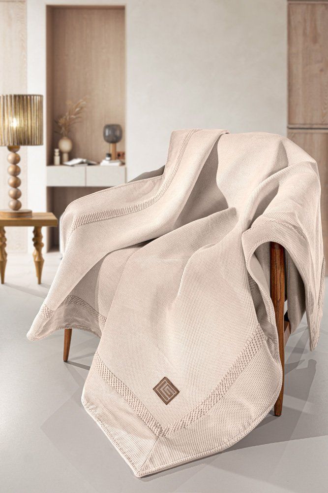 1133086224029 Ριχτάρι Πολυθρόνας 170×150 Guy Laroche Rubicon Champagne - Image 1