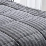 Κουβερτοπάπλωμα υπέρδιπλο Art 12511 220x240 Γκρι   Beauty Home - Image 2
