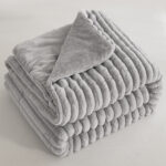 Κουβερτοπάπλωμα υπέρδιπλο Art 12522 220x240 Γκρι   Beauty Home - Image 3