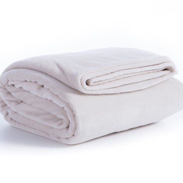 Κουβέρτα Fleece Υπέρδιπλη 220×240 Nef Nef Cosy Ecru