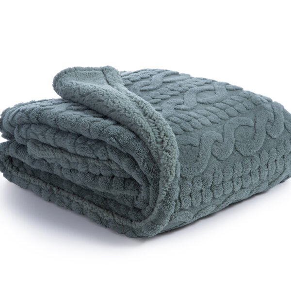 Διακοσμητικό Ριχτάρι/Κουβέρτα Καναπέ 130×180 Nef Nef Germain Green