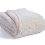 Διακοσμητικό Ριχτάρι/Κουβέρτα Καναπέ 130×180 Nef Nef Germain Ecru