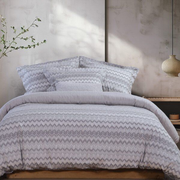 Σετ Σεντόνια Υπέρδιπλα 240×270 Nef Nef Energy Grey