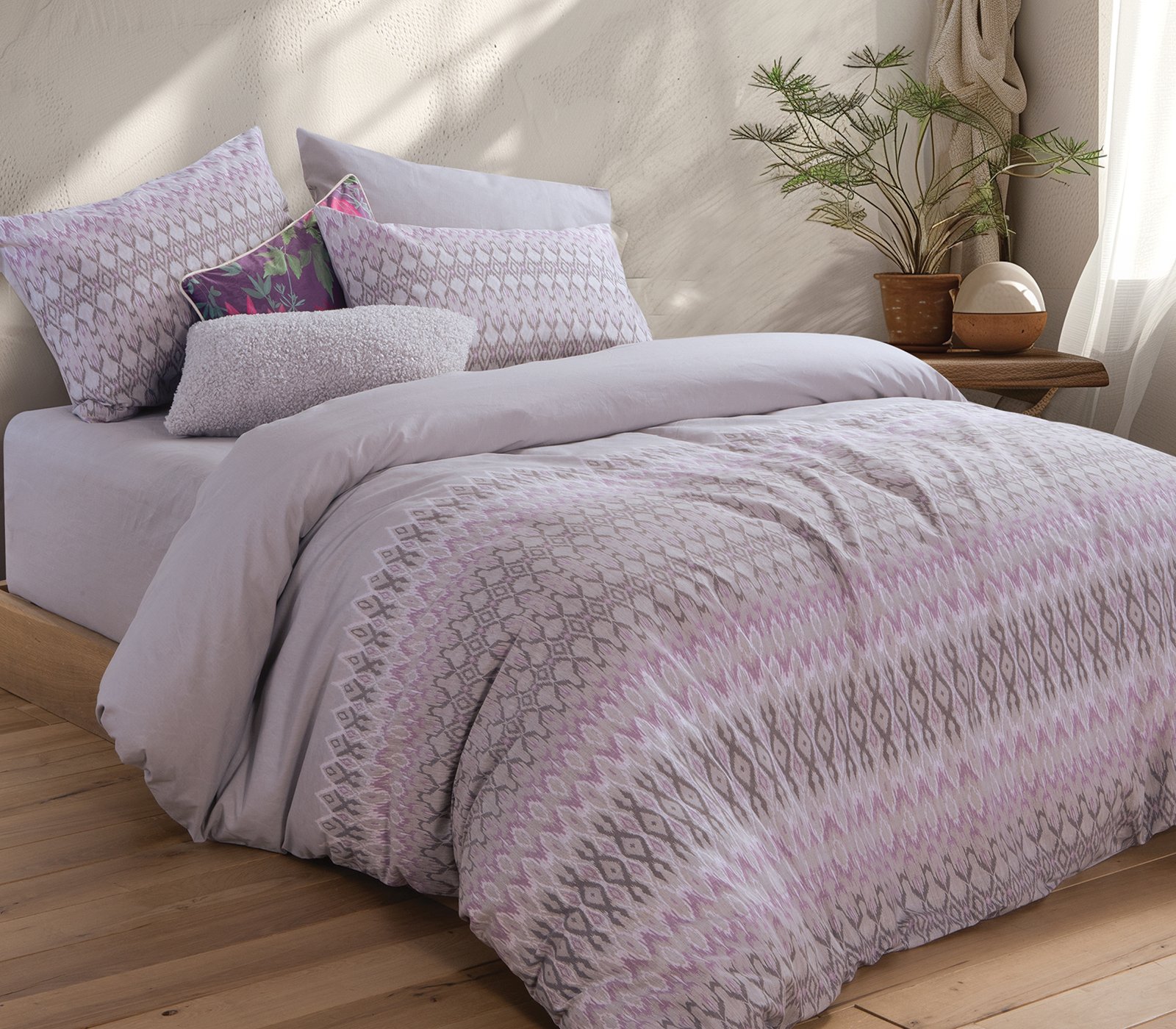 5205495592251 Σετ Σεντόνια Μονά 170×270 Nef Nef Avion Grey - Image 1