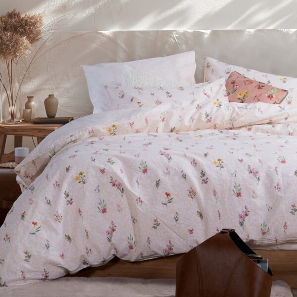 Σετ Σεντόνια Μονά 170×270 Nef Nef Plant Ecru