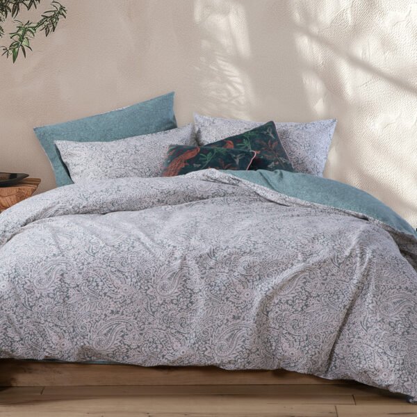 Σετ Παπλωματοθήκη Μονή 170×240 Nef Nef Matador Green