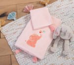 Σετ Πετσέτες Παιδικές 2 Τεμαχίων Nef Nef Indonesia Pink
