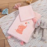 Σετ Πετσέτες Παιδικές 2 Τεμαχίων Nef Nef Indonesia Pink