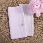 Σετ Σεντόνια Βρεφικά Λίκνου 70×120 Nef Nef Cute Snail Pink