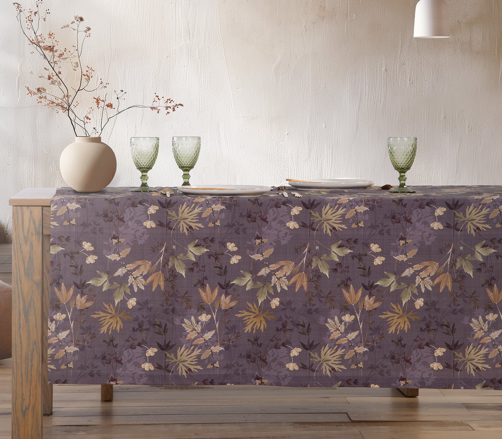 5205495594941 Τραπεζομάντηλο 140×180 Nef Nef Brandy Anthracite - Image 1