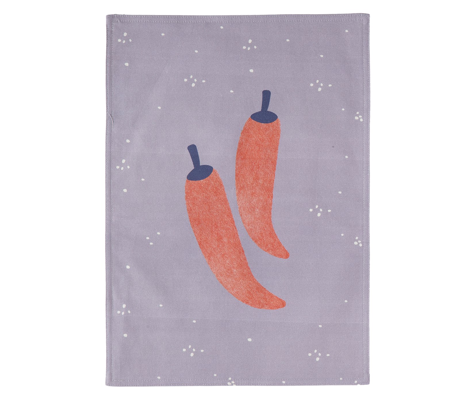 5205495595467 Ποτηρόπανο Βελουτέ 40×60 Nef Nef Peppers Grey - Image 1