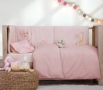 Παπλωματοθήκη Βρεφική Κούνιας 110x150 Nef Nef Basic Pink