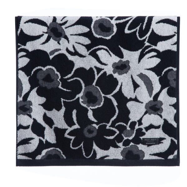 Πετσέτα Προσώπου 50×90 Nef Nef Blossen Grey-Black