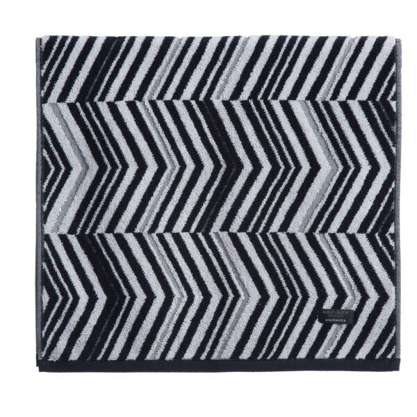 Πετσέτα Προσώπου 50×90 Nef Nef Armin Grey-Black