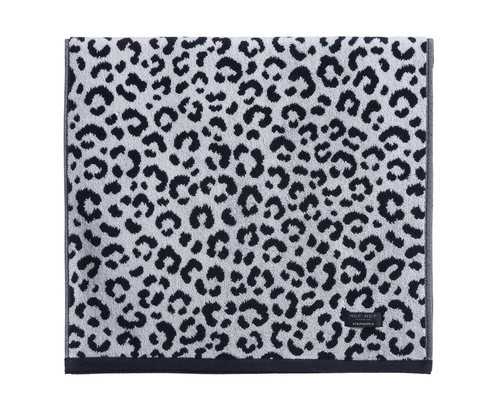 5205495596914 Πετσέτα Προσώπου 50×90 Nef Nef Tsitar Grey-Black - Image 1