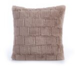 Γούνινο Διακοσμητικό Μαξιλάρι 45×45 Nef Nef Rabbit Fur Barlow Beige