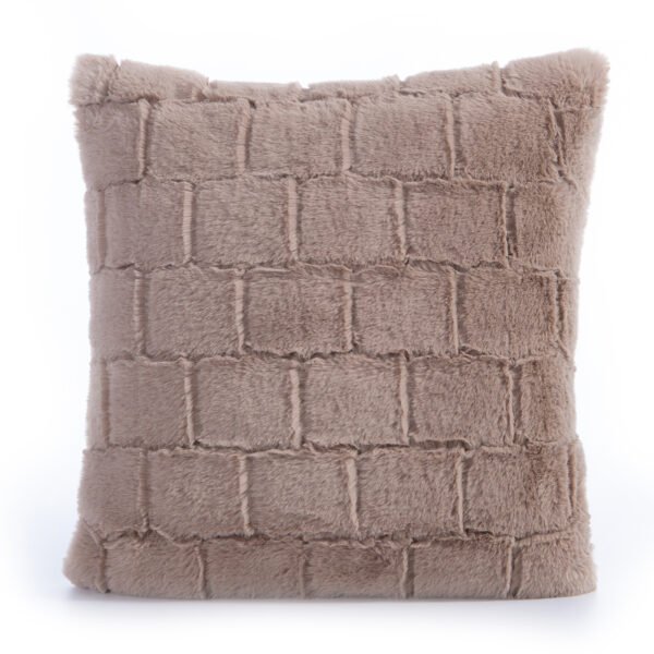 Γούνινο Διακοσμητικό Μαξιλάρι 45×45 Nef Nef Rabbit Fur Barlow Beige