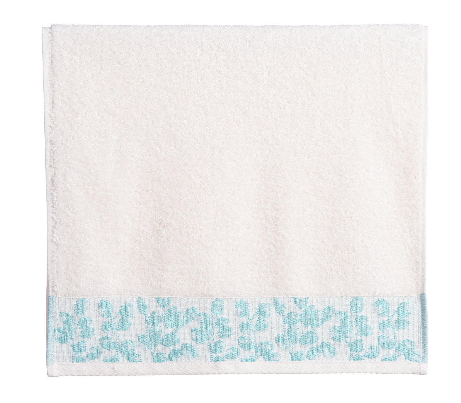 5205495599199 Πετσέτα Προσώπου 50×90 Nef Nef Odete Ecru-Green - Image 1