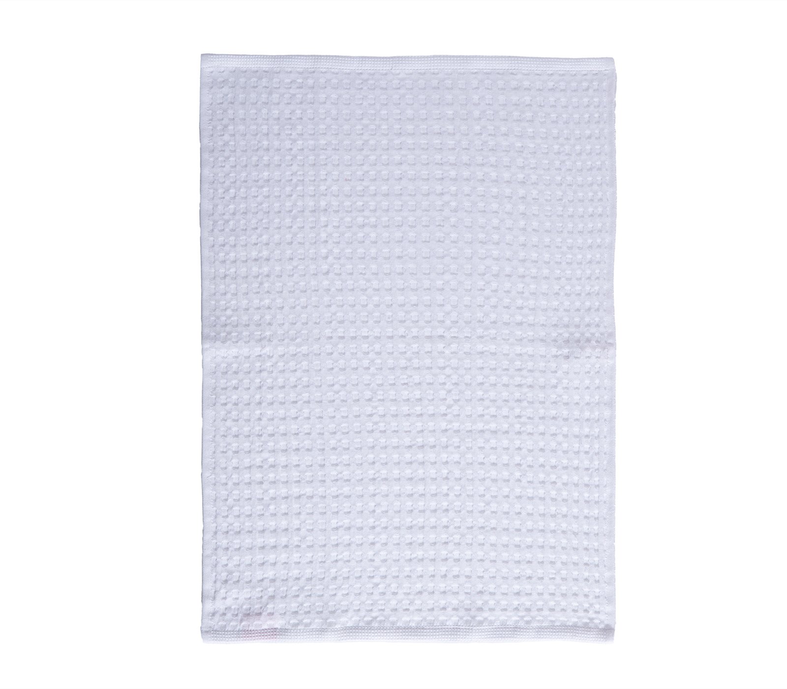 5205495599526 Ποτηρόπανο Πικέ 45×68 Nef Nef Wafflow 24 White - Image 1