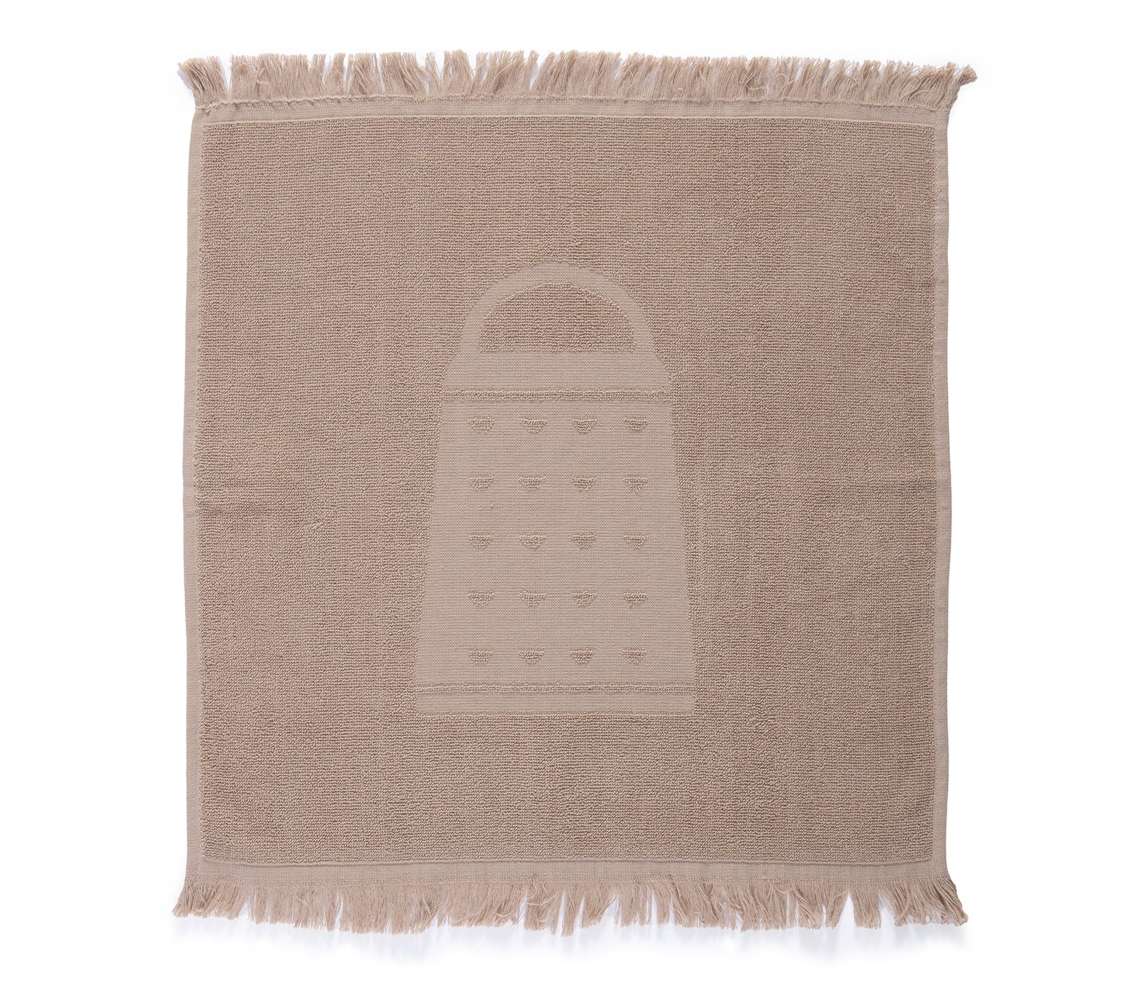 5205495599595 Πετσέτα Κουζίνας Φροτέ 50×50 Nef Nef Greater Beige - Image 1