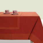 Σετ 4 Πετσέτες Φαγητού Festosi 45x50 KP-175 Καφέ Palamaiki