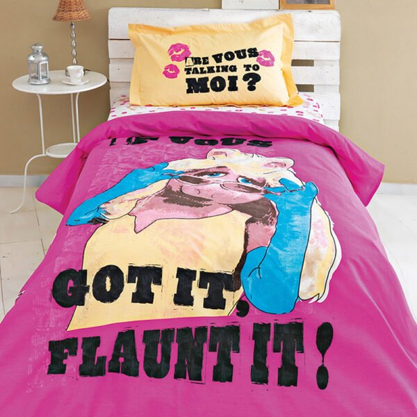 Σετ Μονά Σεντόνια Disney 170x260 MUPPETS Φούξια Palamaiki