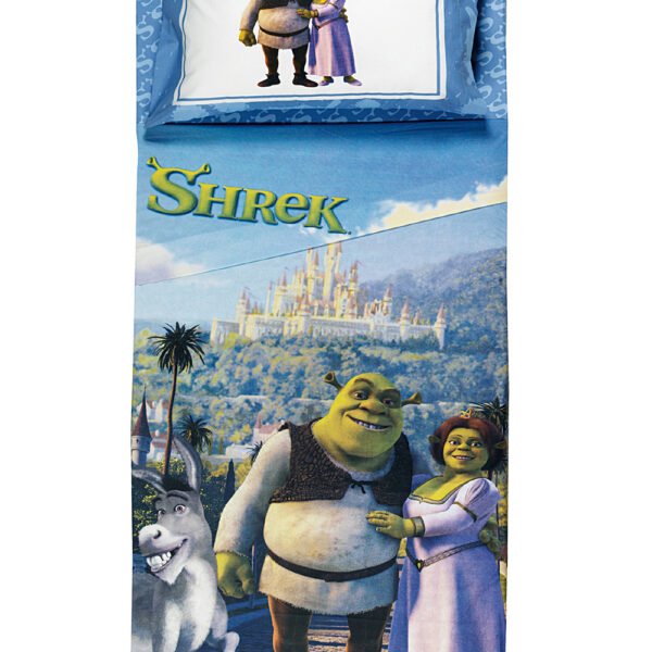 Σετ Παπλωματοθήκη Μονή Special Lux 160x240 SHREK Μπλε Palamaiki