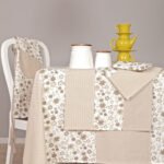 Σετ 4 Πετσέτες Φαγητού Festosi 45x50 SP-01 Μπεζ Palamaiki