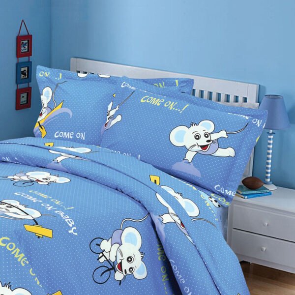 Σετ Κουβερλί Μονό Coordinabile 170x250 808094 Μπλε Palamaiki