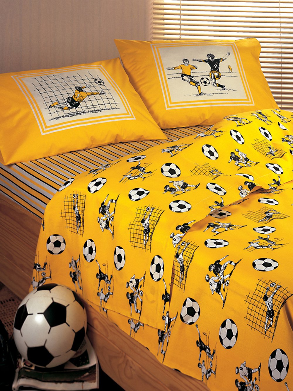 5205857055080 Σετ Σεντόνια Winter Comfort 160x265 3419/3 Κίτρινο Palamaiki - Image 1