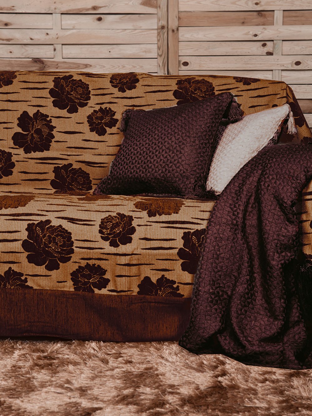 5205857058890_2 Ριχτάρι Πολυθρόνας Ducale Collection 1254 BROWN Καφέ Palamaiki - Image 1