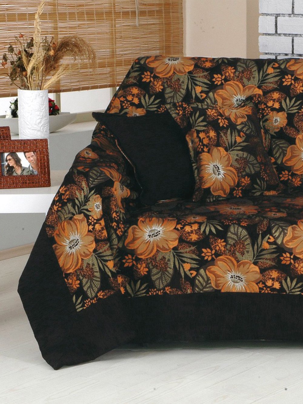 5205857059521_3 Ριχτάρι Πολυθρόνας Ducale Collection 1174 Μαύρο Palamaiki - Image 1