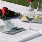 Τραπεζομάντηλο Formal Dinner 160x270 WATER CORAL Ροζ Palamaiki