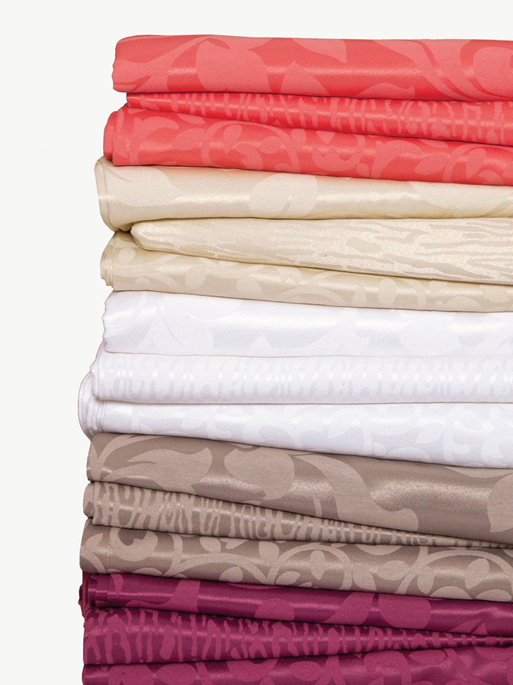 5205857084004_2 Σετ 6 Πετσέτες Φαγητού Formal Dinner 50x50 LEAVES TAUPE Καφέ Palamaiki - Image 1