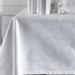 Σετ 4 Πετσέτες Φαγητού Festosi 45x45 CROSS WHITE Λευκό Palamaiki