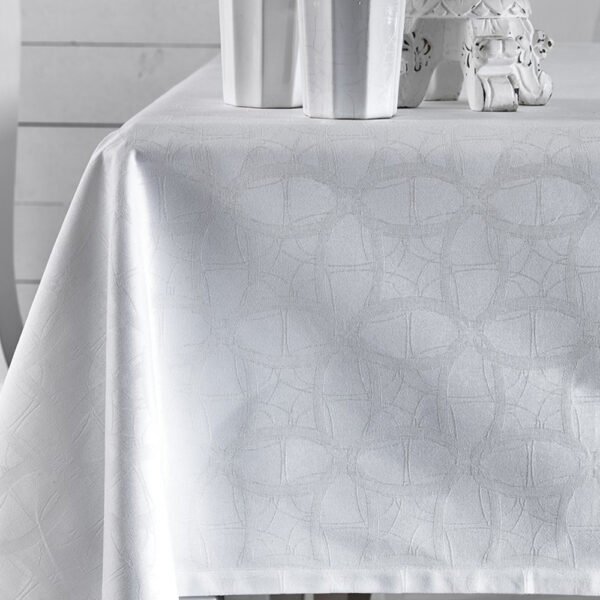 Σετ 4 Πετσέτες Φαγητού Festosi 45x45 CROSS WHITE Λευκό Palamaiki