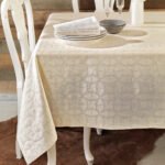 Σετ 4 Πετσέτες Φαγητού Festosi 45x45 CROSS ECRU Εκρού Palamaiki