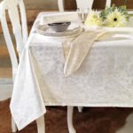 Σετ 4 Πετσέτες Φαγητού Festosi 45x45 ETHNIC ECRU Εκρού Palamaiki